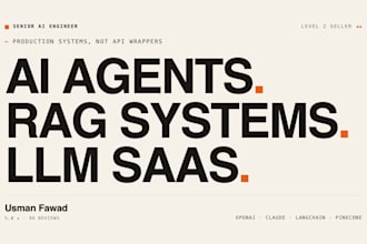 build production ready ai agents, rag systems and llm saas apps