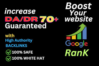 increase domain rating ahrefs dr domain authority da with authority backlinks