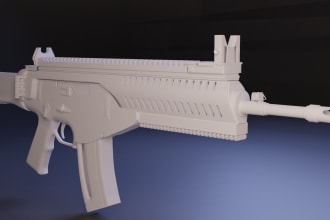 model hard surface 3d model for you