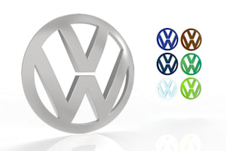 do custom 3d logo