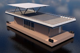do archicad model, visualization, animation