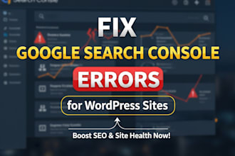 fix all google search console errors and setup webmaster tool