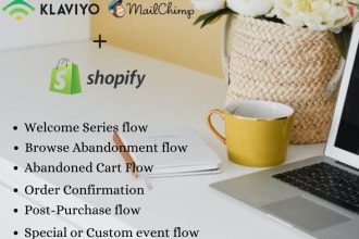 be your shopify mailchimp klaviyo marketing sales funnel email campaign manager
