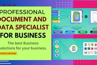 professional document and data specialist