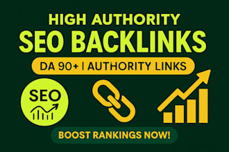 give you SEO backlinks for top google rankings link building