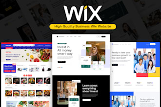 build wix website, wix redesign and wix website design