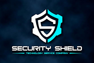design crypto , cybersecurity, tech, and technology sass app logo
