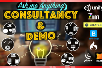 provide consultancy on unity html5 javascript