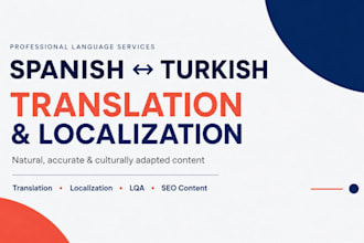 translate from spanish to turkish and vice versa