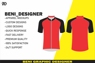 do clothing or apparel mockups for your brand