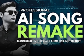 remake your suno ai song, recreate ai music with hq audio