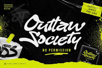 create urban streetwear logo with custom lettering style