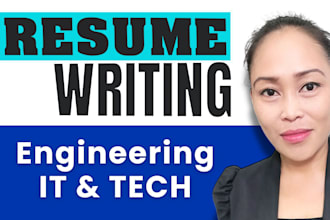 create or write technical engineering resume writing ats CV