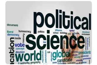 handle political science related tasks