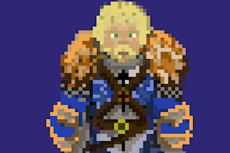 create pixel characters for you
