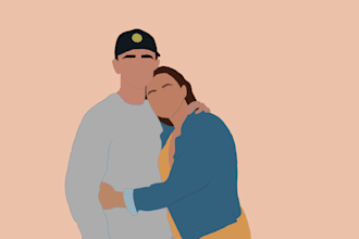 create outline drawings of photos of you