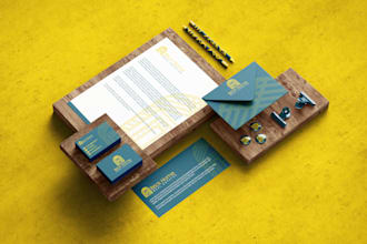 design cute business card and stationery
