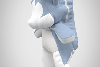 make bag design and 3d visualization