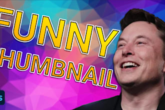 create a clickbait youtube thumbnail