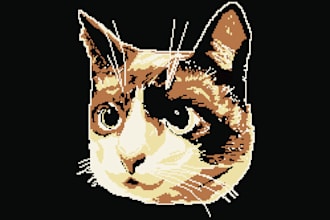 create your pet in pixel art