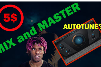 autotune mix and master your trap rap voice and vocal tuning