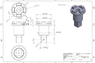 do modeling and drawing for laser cutting and machining