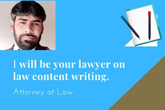 be your best lawyer on legal content writing and blog post