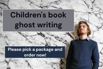 be your children story book ghost writer