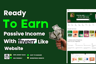 build freelancing website or marketplace website like fiverr