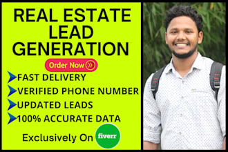 do real estate research and lead generation