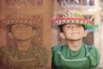 restore, enhance and upscale low quality images and photos with natural look