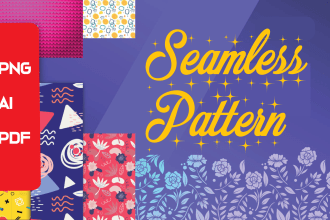 design seamless pattern or wallpaper
