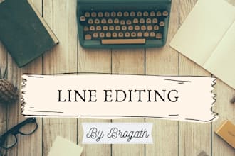 be your fiction line editor