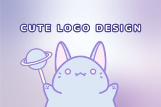 design a cute professional logo for your brand