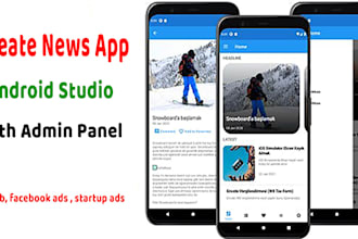 create a news app for you
