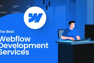design, develop or fix webflow website, figma to webflow