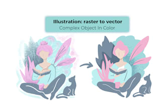 vectorize your logo or lettering