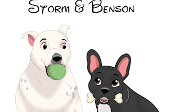 do your lovely pets into disney style
