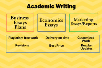 do all business  marketing and economics work
