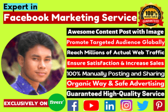 organic facebook marketing for the targeted audience