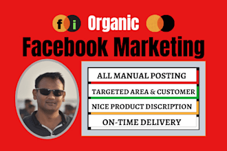 provide organic facebook marketing for any company