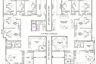 draw architectural plan,elevation and section