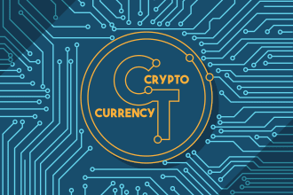 design cryptocurrency bank finance logo for your company