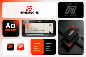 design business logo and complete branding identity