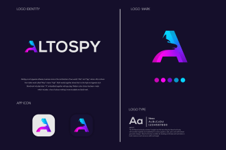 design a bold and minimalist brand mark for your business