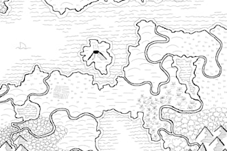 draw your fantasy map for books or roleplay games