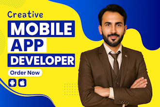 develop flutter mobile apps with firebase and API for android and ios