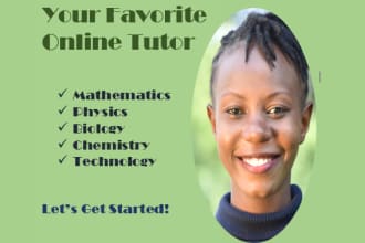 be your mathematics and physics tutor