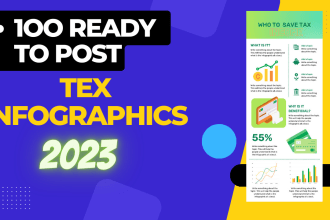 design tax preparation tips instagram infographics
