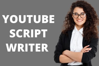 do video script writing for youtube channel